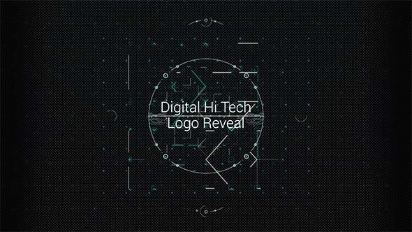 hi tech logo reveal free download