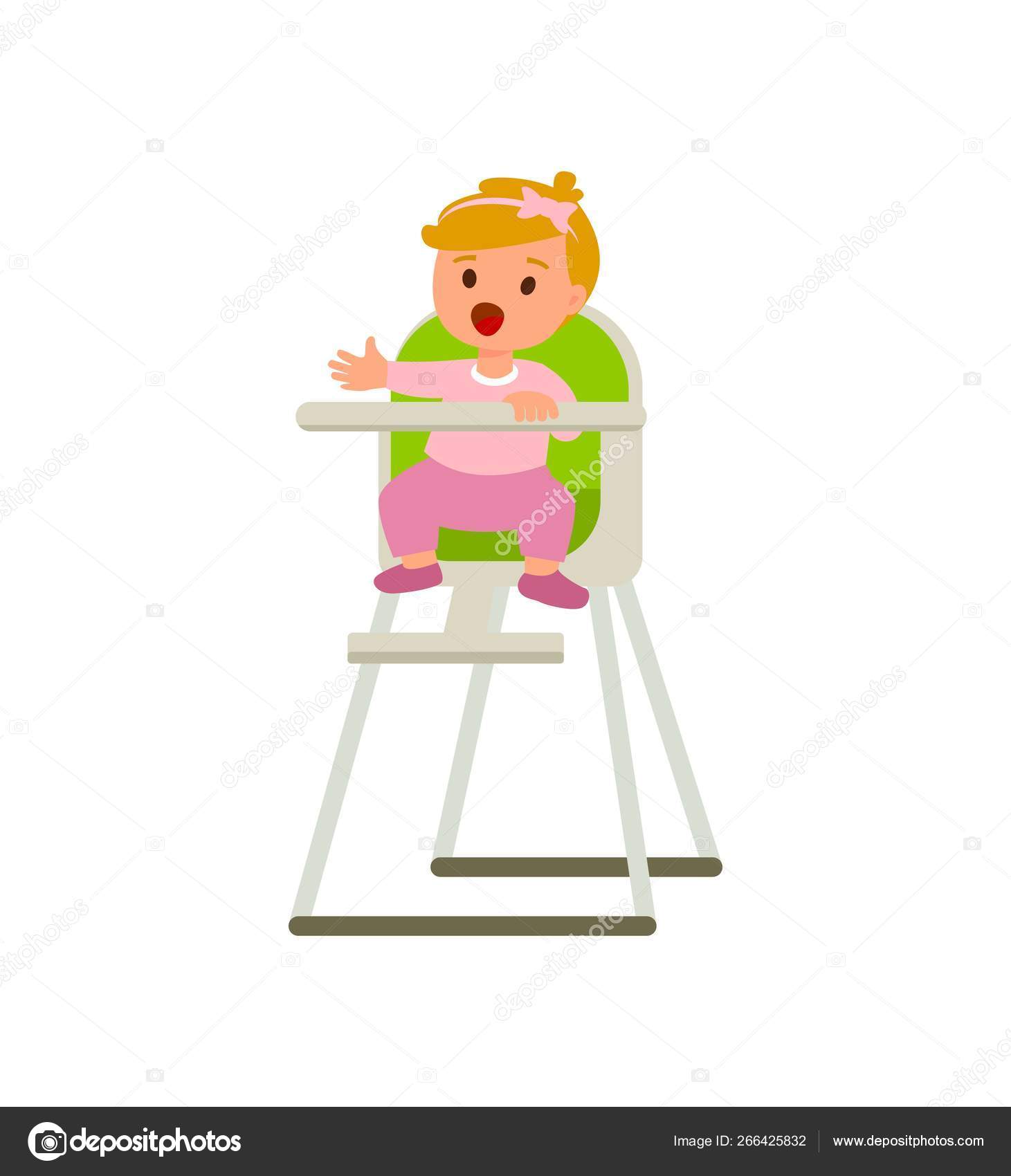 high chair cartoon