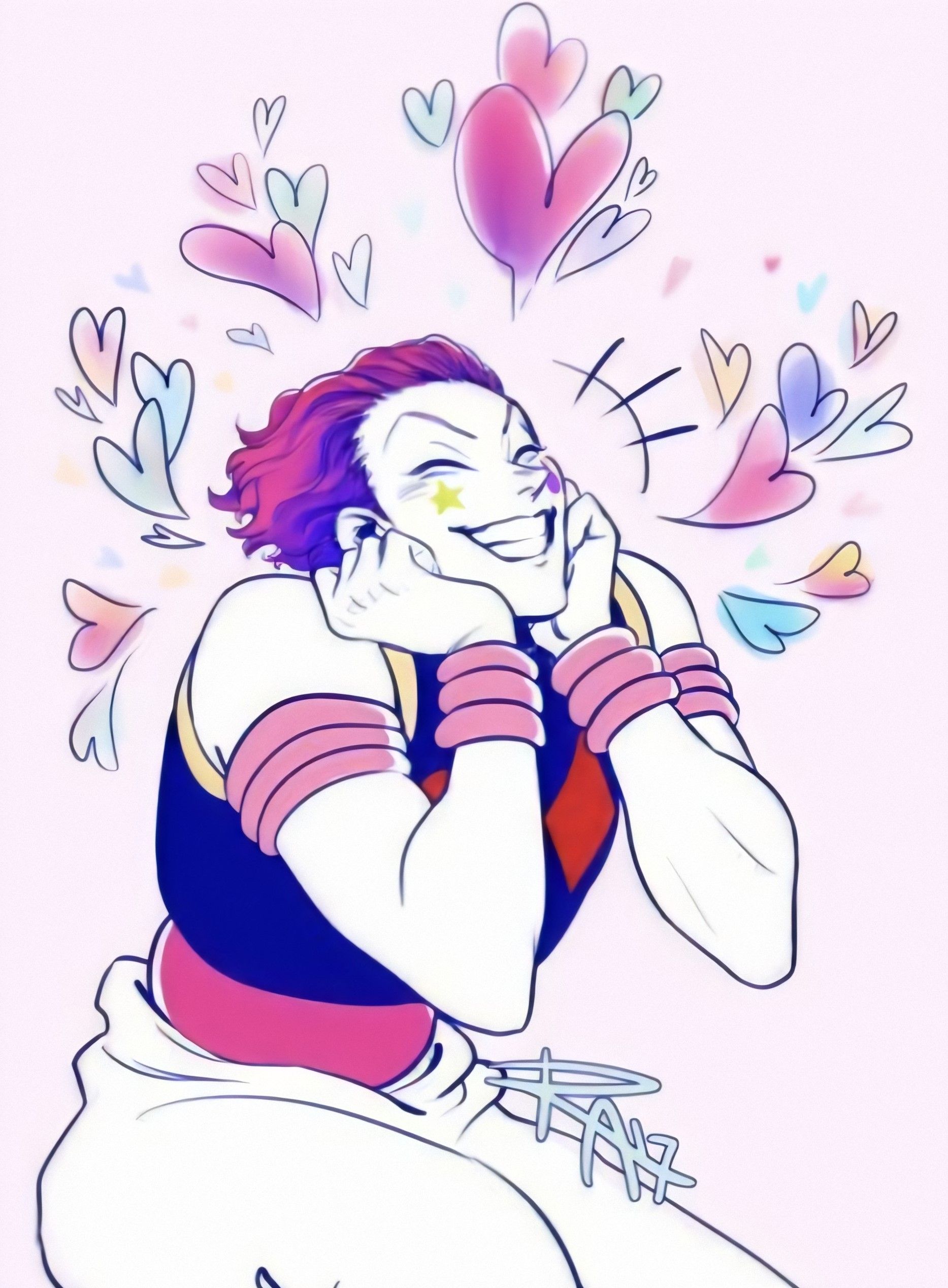 hisoka fanart