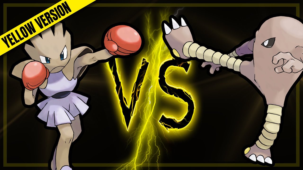 hitmonlee vs hitmonchan