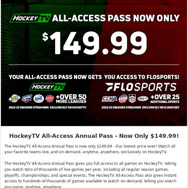 hockey tv promo code