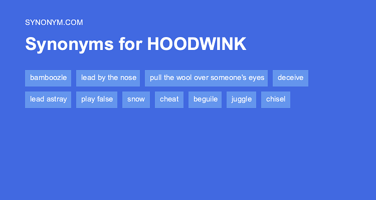 hoodwink synonym