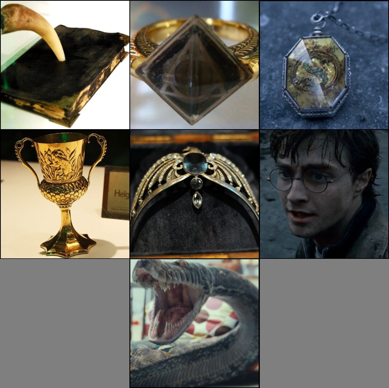 horcrux harry potter liste