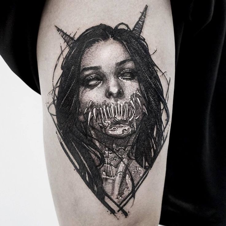 horror tattoo designs