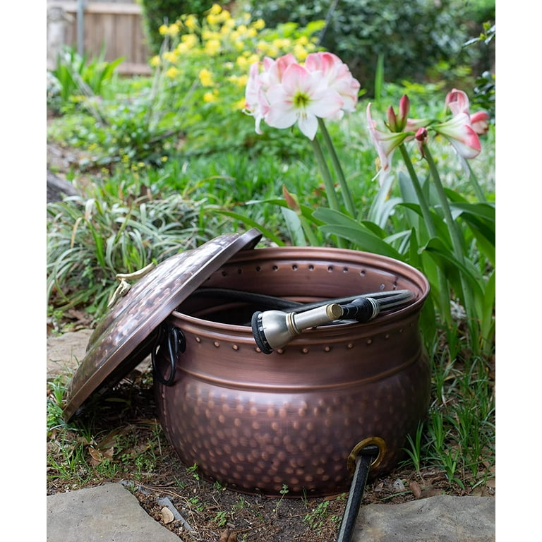 hose pot with lid