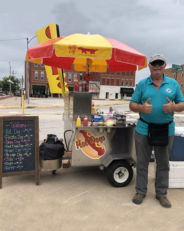 hot dog stand for sale