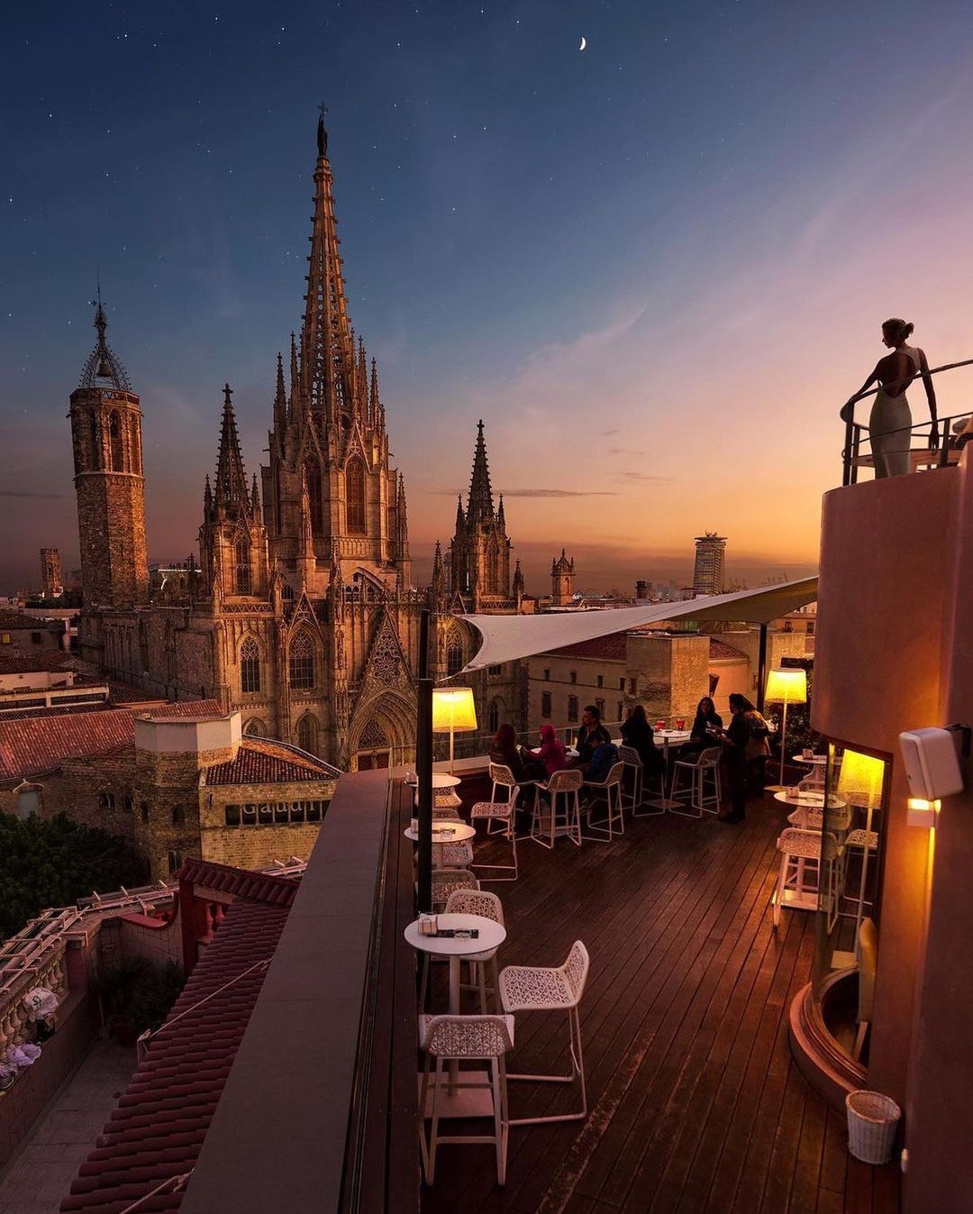 hotel colon barcelona rooftop bar menu