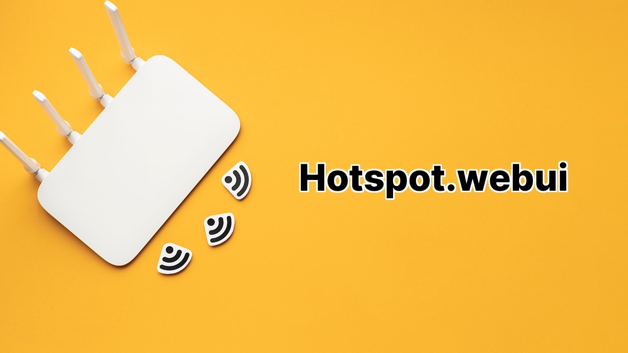 hotspot webui