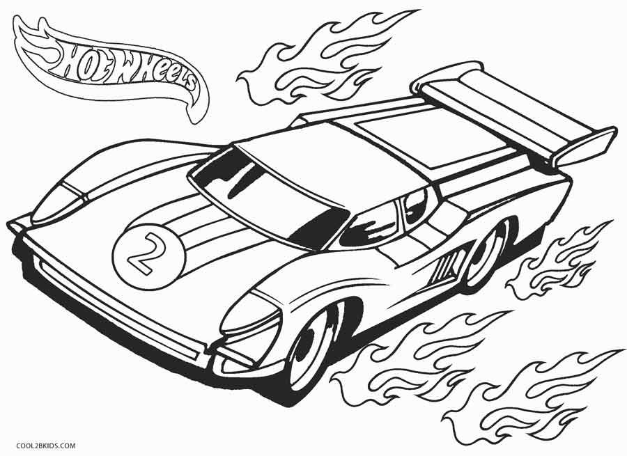 hotwheels colouring pages