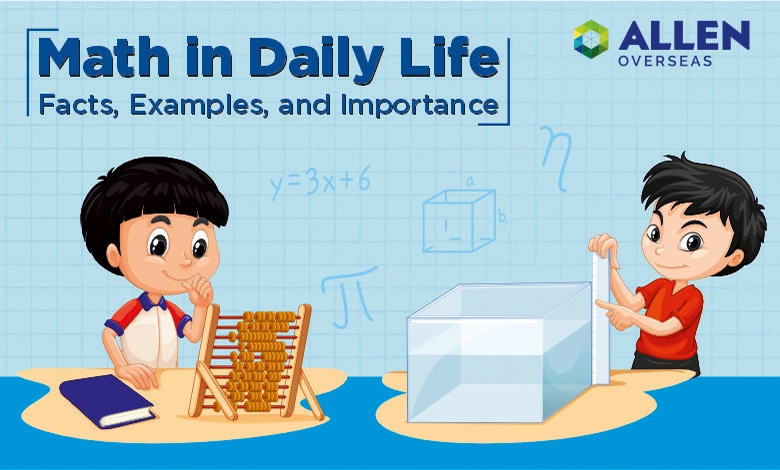 how do you use math in your daily life