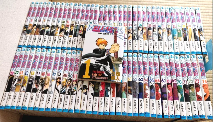 how many bleach manga are there