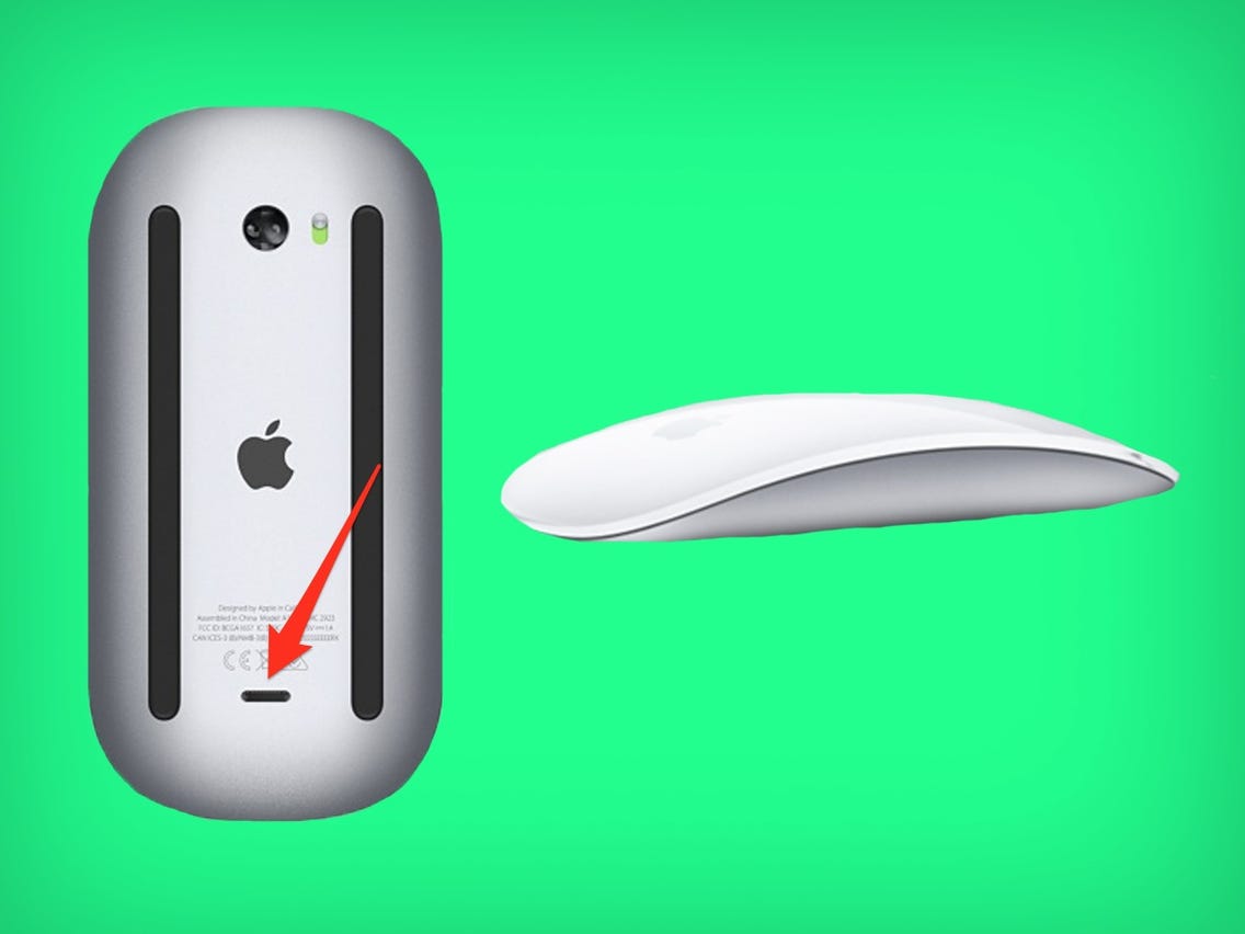 how to charge an apple mouse