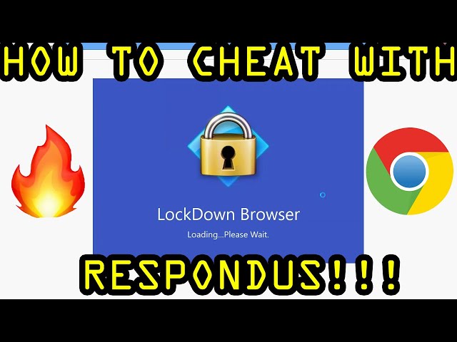 how to cheat respondus lockdown browser