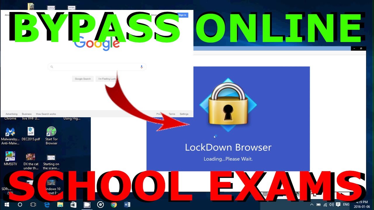 how to cheat with lockdown browser