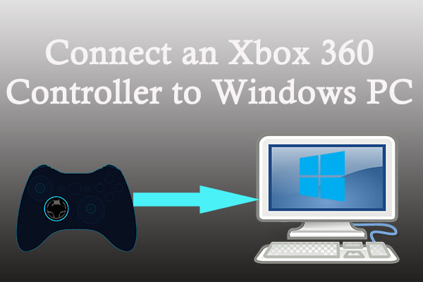 how to connect and xbox 360 controller to pc