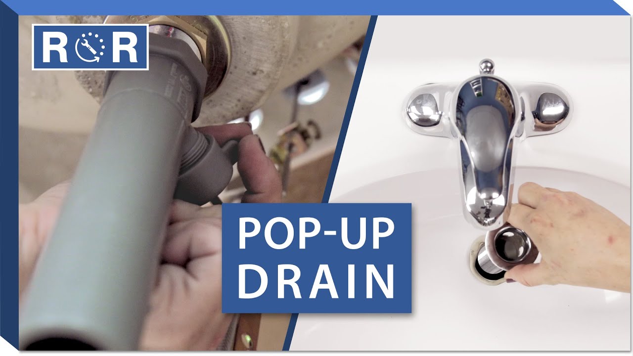 how to fix a sink pop-up stopper