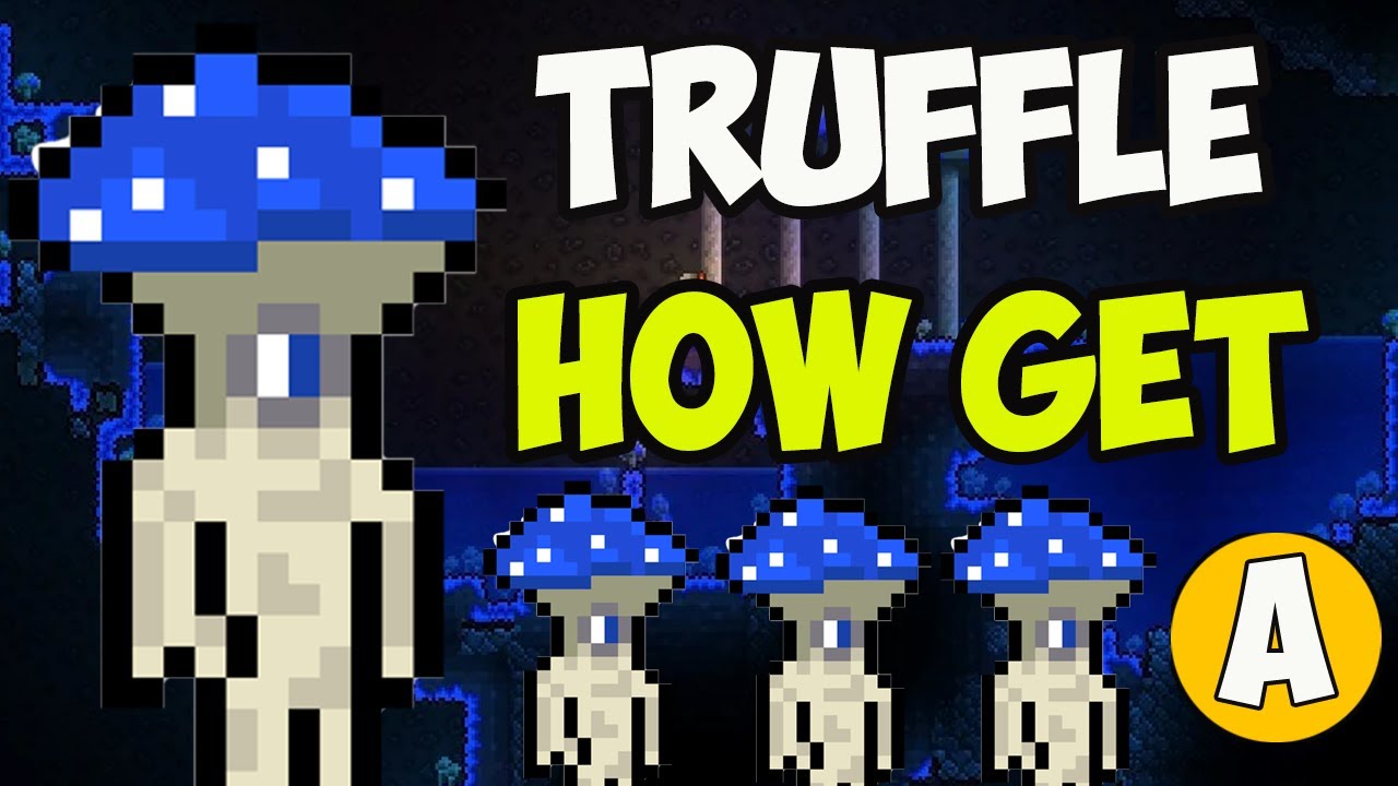 how to get the truffle to move in terraria