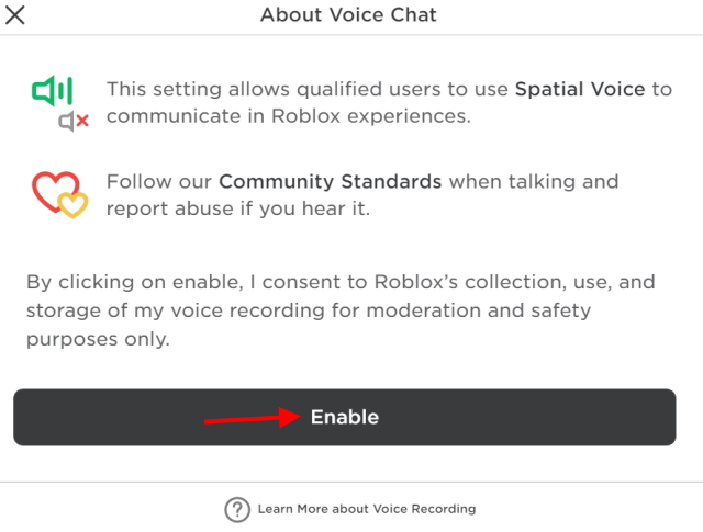 how to get voice chat in roblox