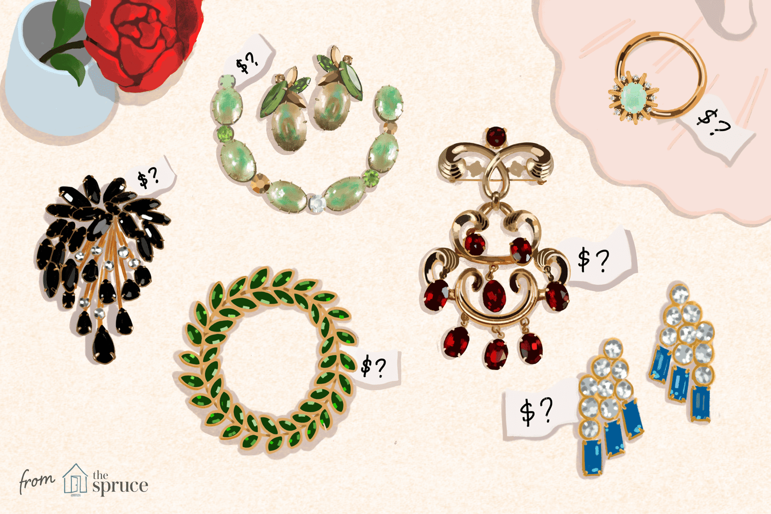 how to identify vintage jewelry