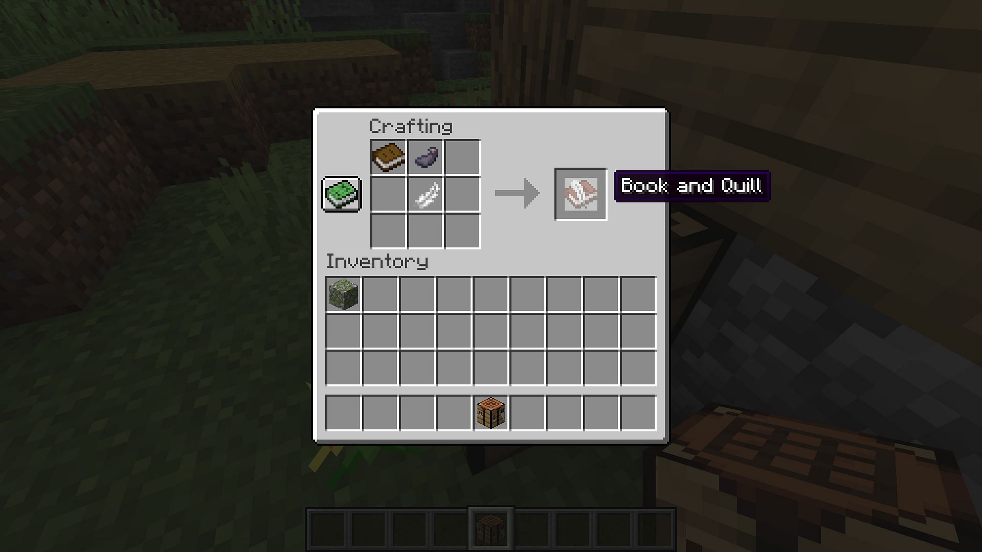 how to make a book and quill