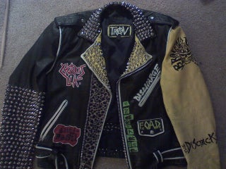 how to make a punk jacket