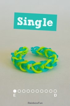 how to make easy loom band bracelets