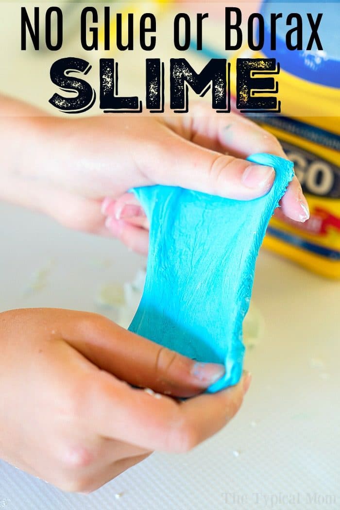 how to make slime without cornstarch borax and glue