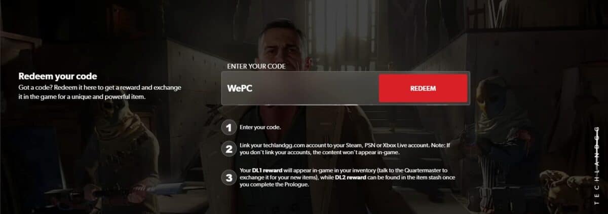 how to redeem dockets dying light