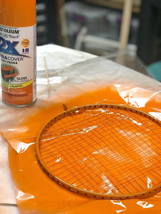 how to repaint badminton racket