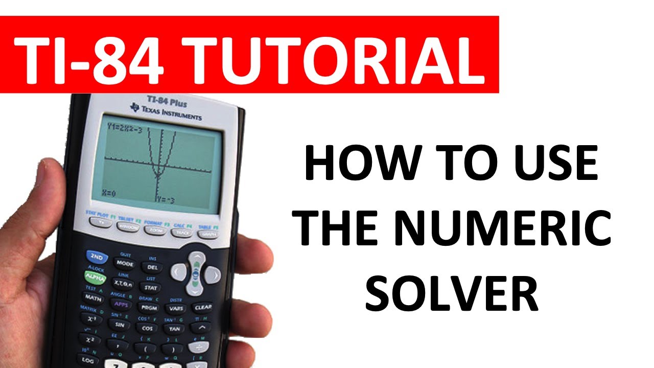 how to solve equations on ti 84 plus ce