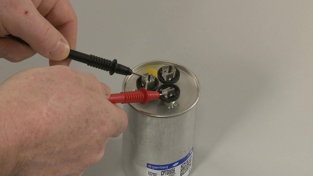 how to test capacitor on ac unit