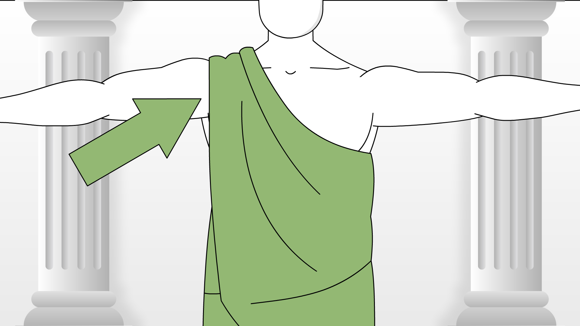 how to tie a sheet toga