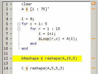 how to use for loop in matlab