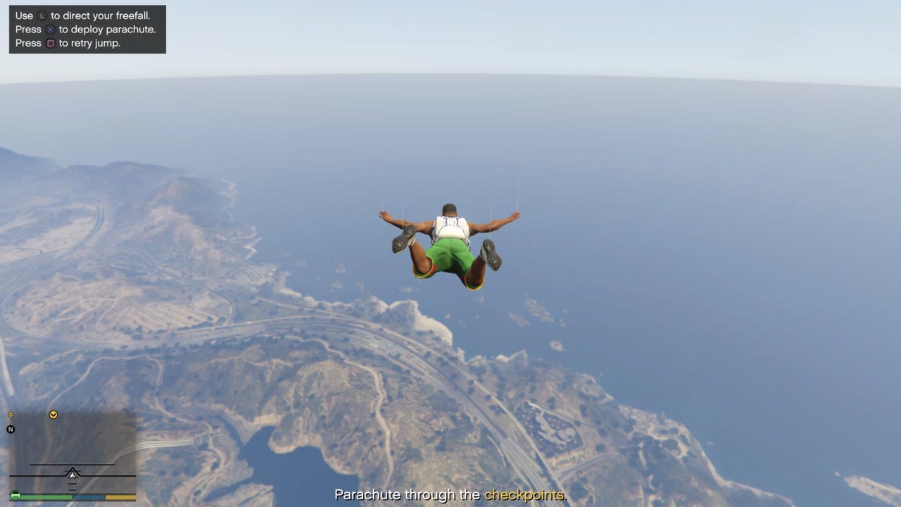 how to use parachute in gta 5