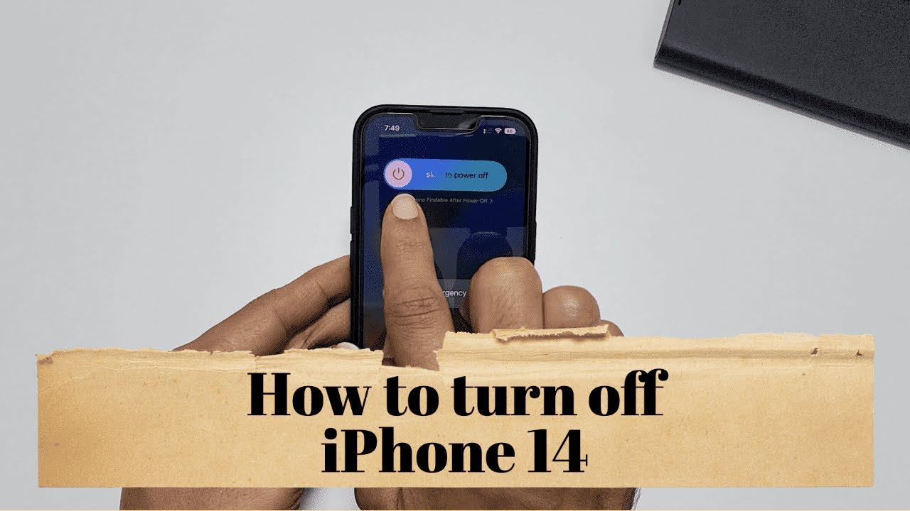 how to.turn off iphone 14