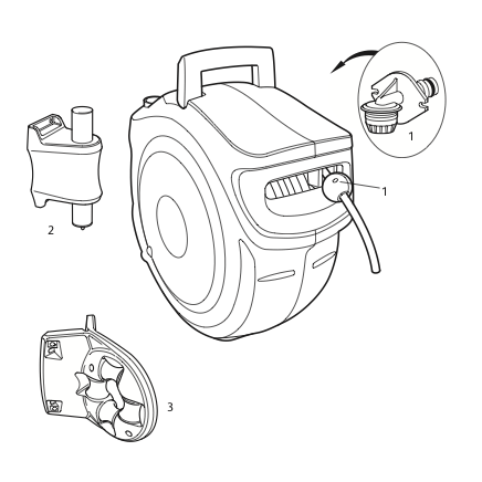 hozelock auto reel repair manual