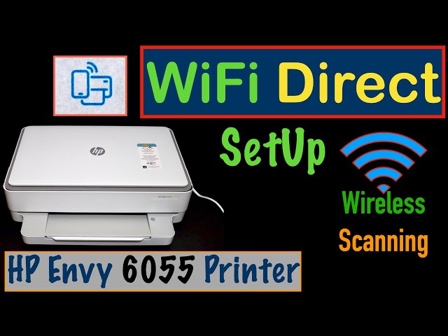 hp envy printer connect to wifi