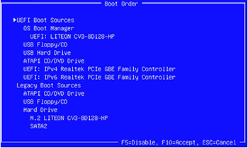 hp laptop bios key