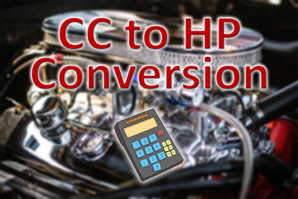 hp to cc conversion