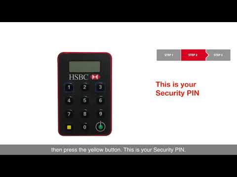 hsbc security key activation