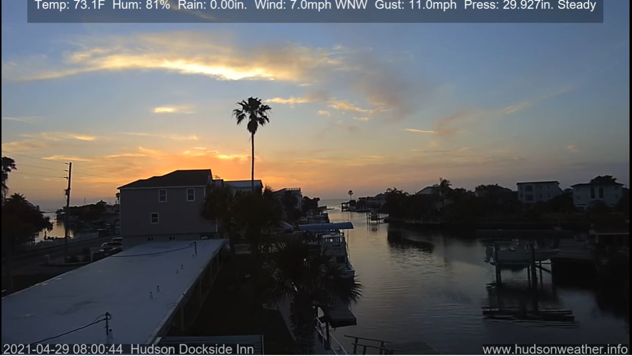 hudson fl webcam