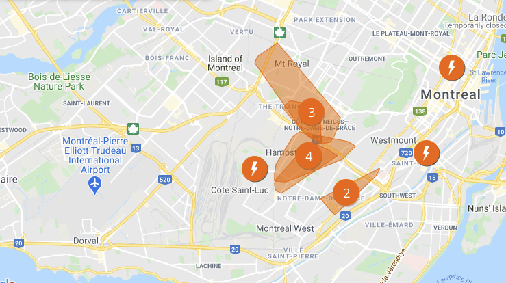 hydro quebec outage montreal