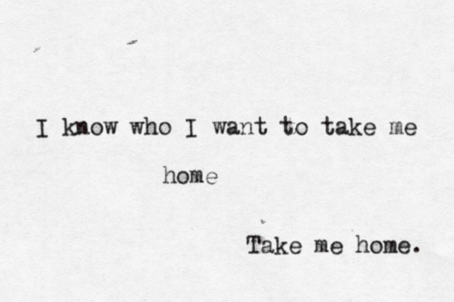 i know who i want to take me home song