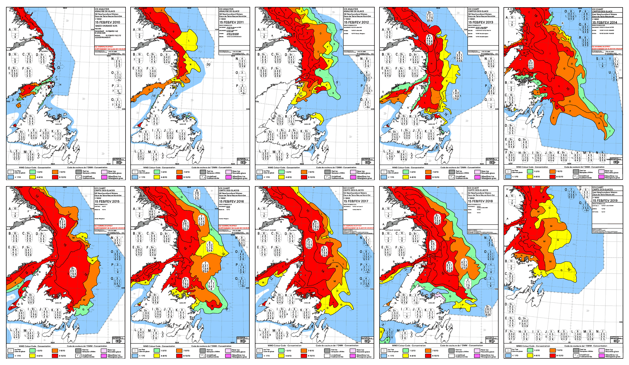 ice charts nl