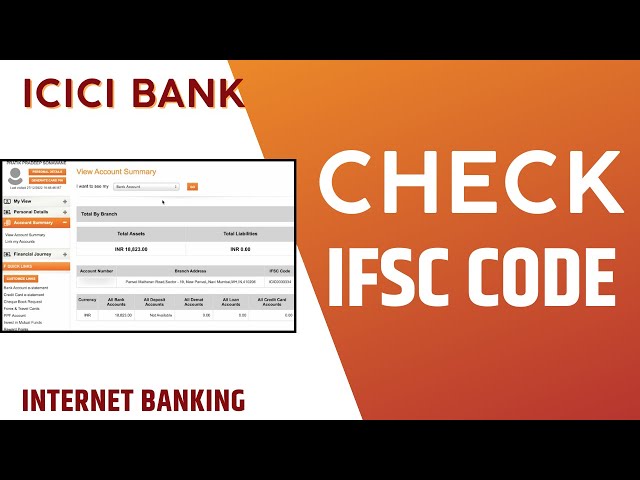 icici bank ifsc code