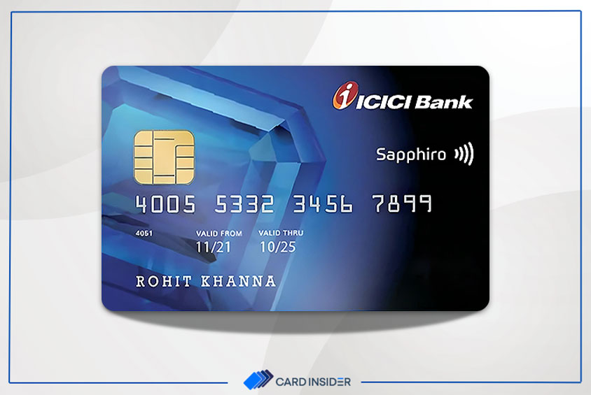 icici sapphiro card