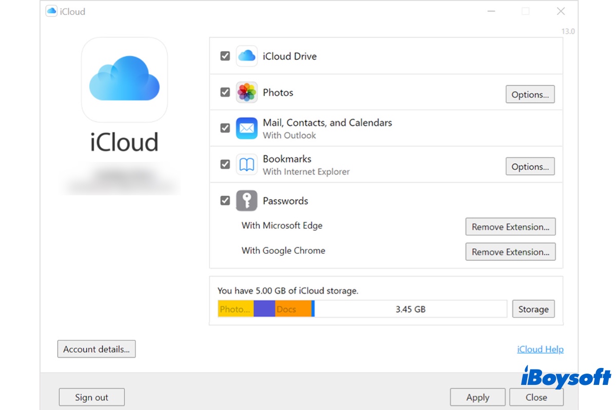 icloud download for windows