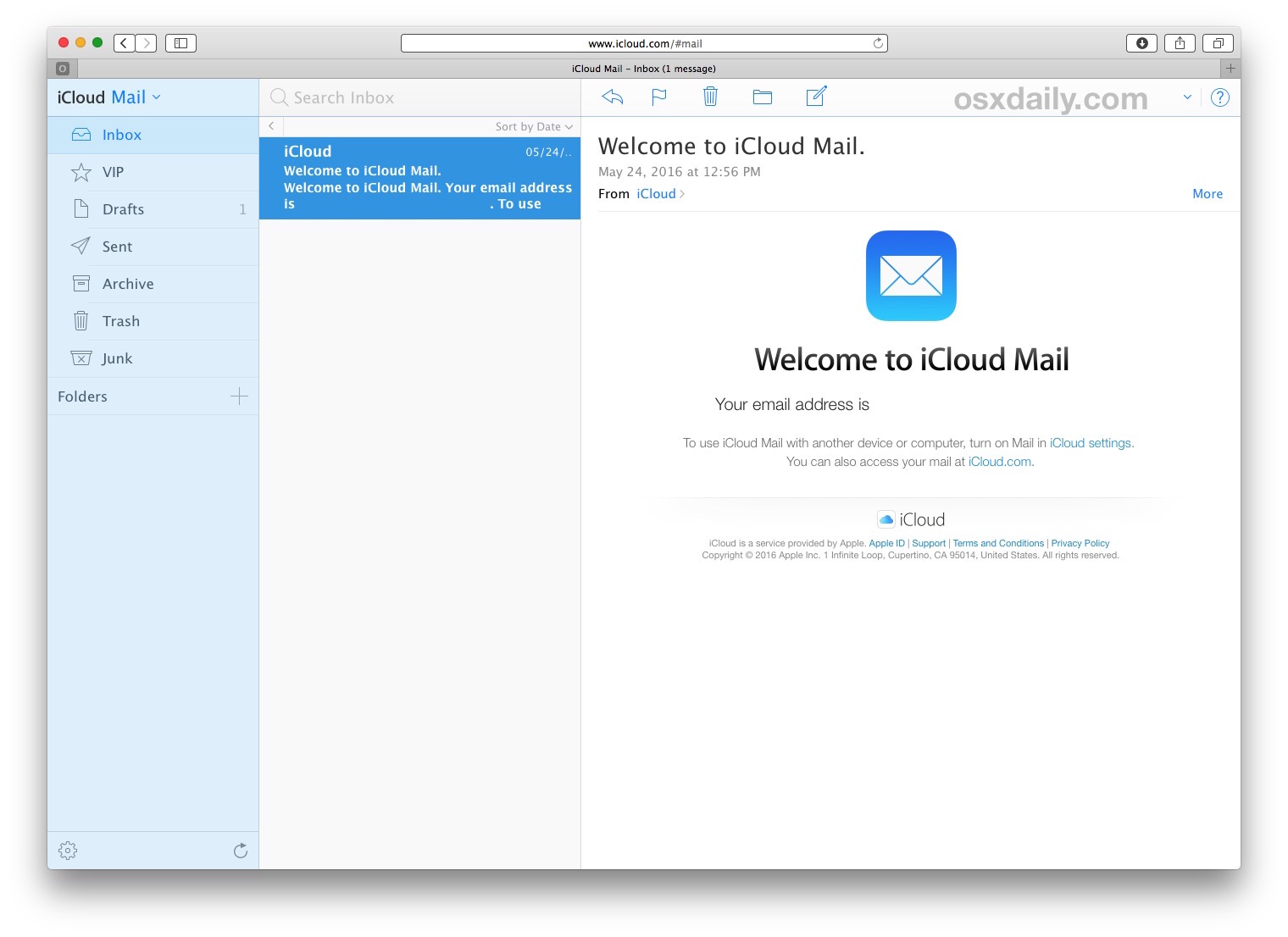 icloud emails