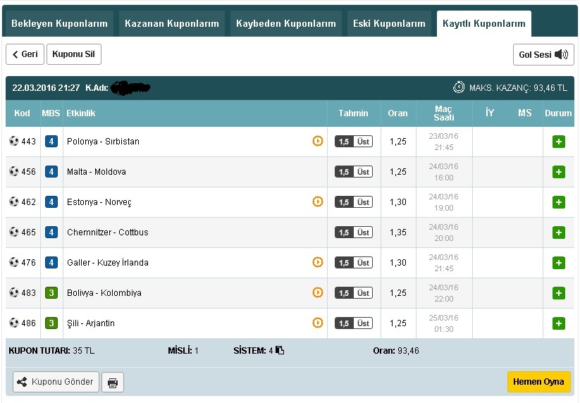 iddaada sistem 4 5 nasıl hesaplanır