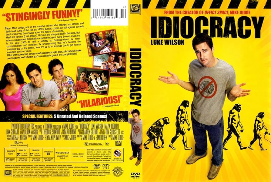 idiocracy dvd